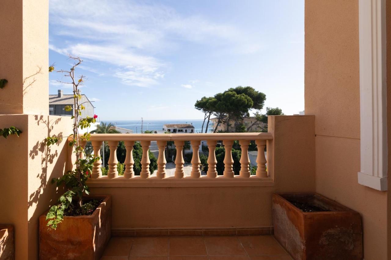Javea Terraza + Piscina + Vistas Al Mar Platja de Larenal Exterior foto