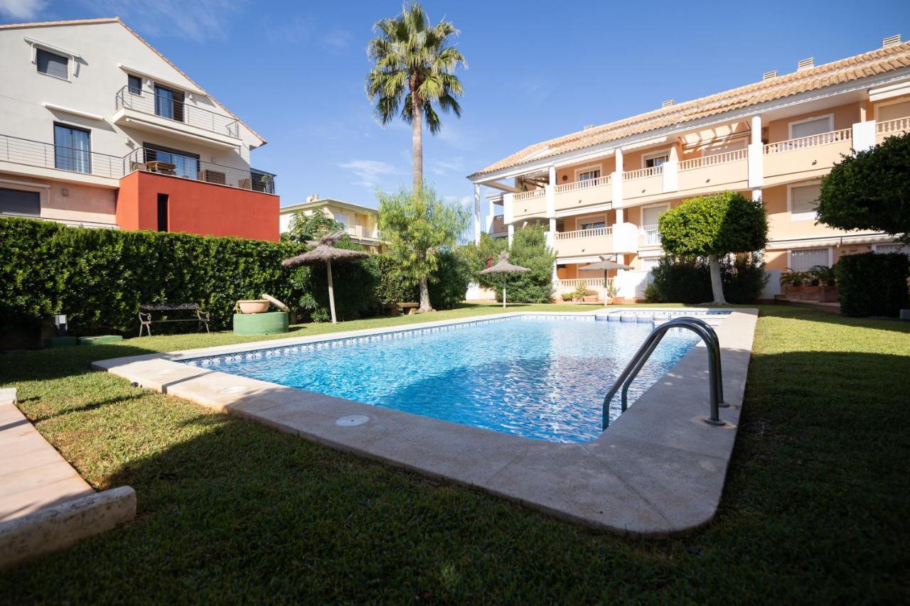 Javea Terraza + Piscina + Vistas Al Mar Platja de Larenal Exterior foto